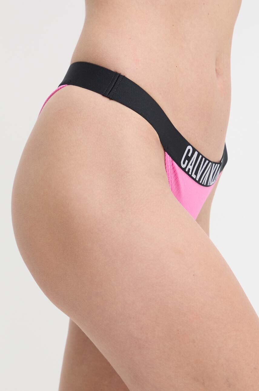 Купальні труси Calvin Klein колір рожевий KW0KW02392
