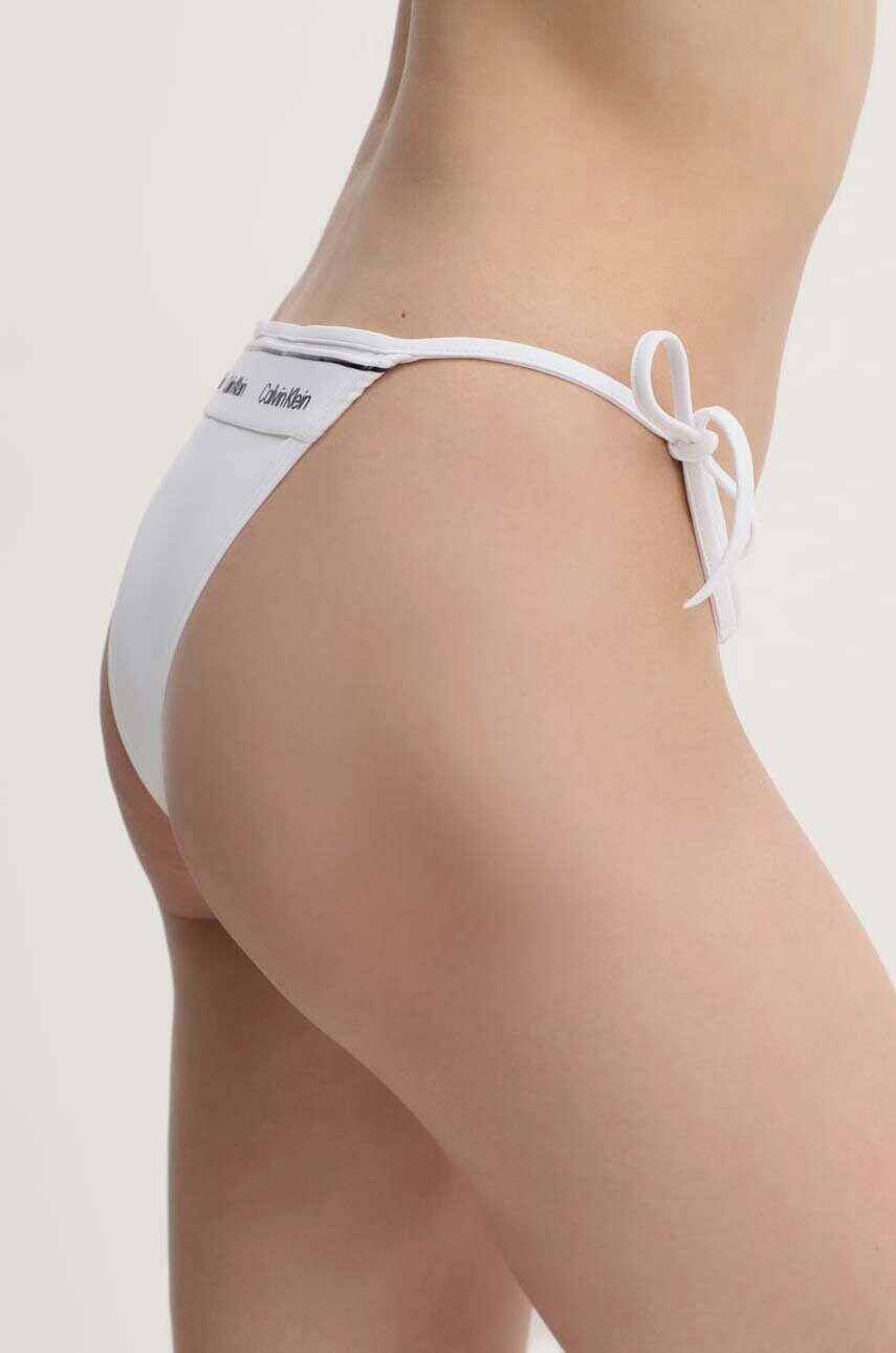 Купальні труси Calvin Klein колір білий