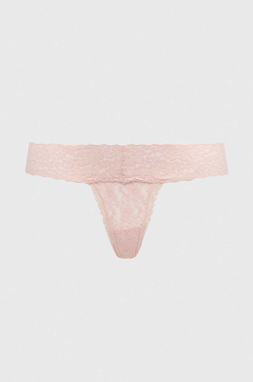 Стринги Guess 3-pack колір рожевий O4GG33 KC5L0