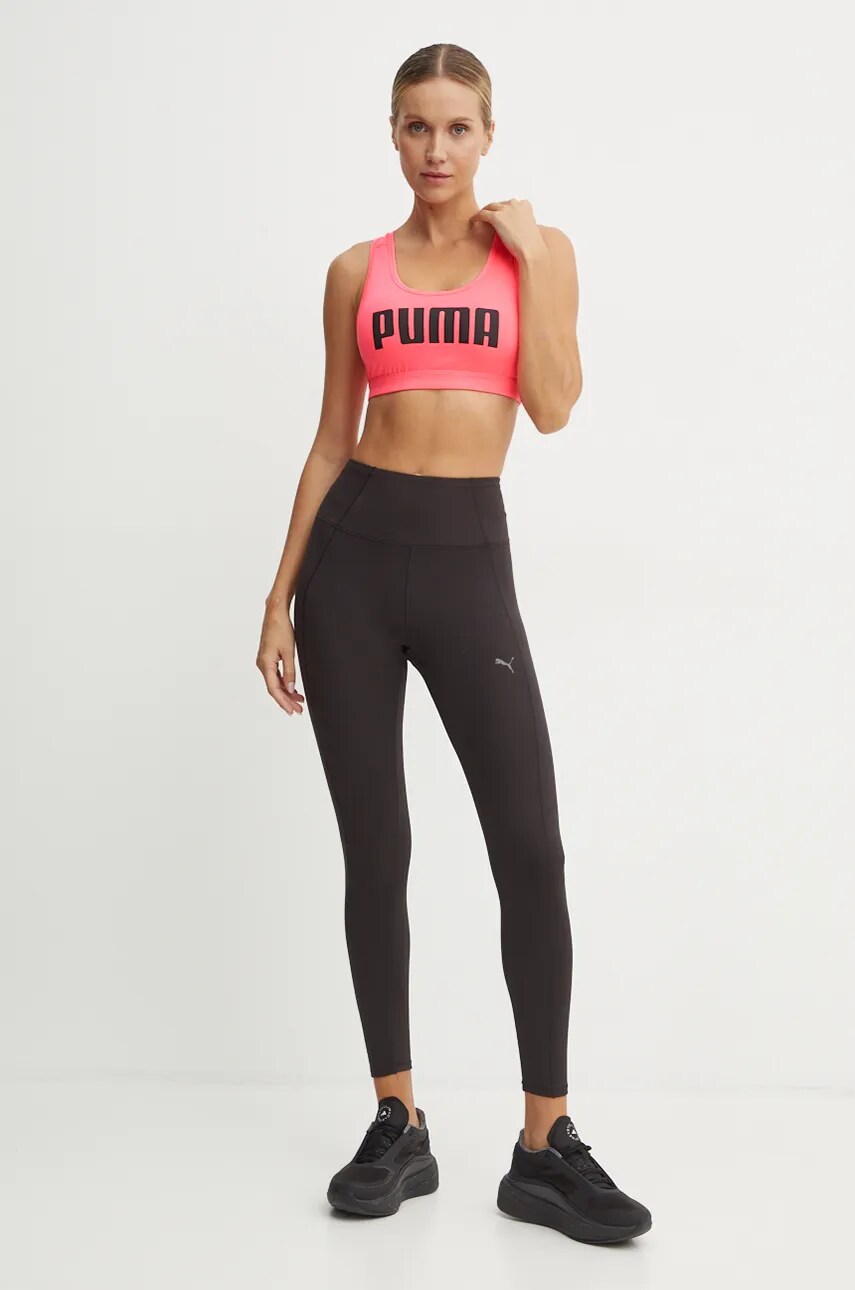 Спортивний бюстгальтер Puma 4KEEPS колір рожевий візерунок 525317