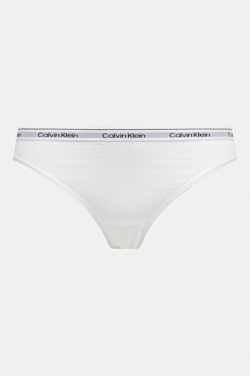 Труси Calvin Klein Underwear 3-pack колір сірий 000QD5207E