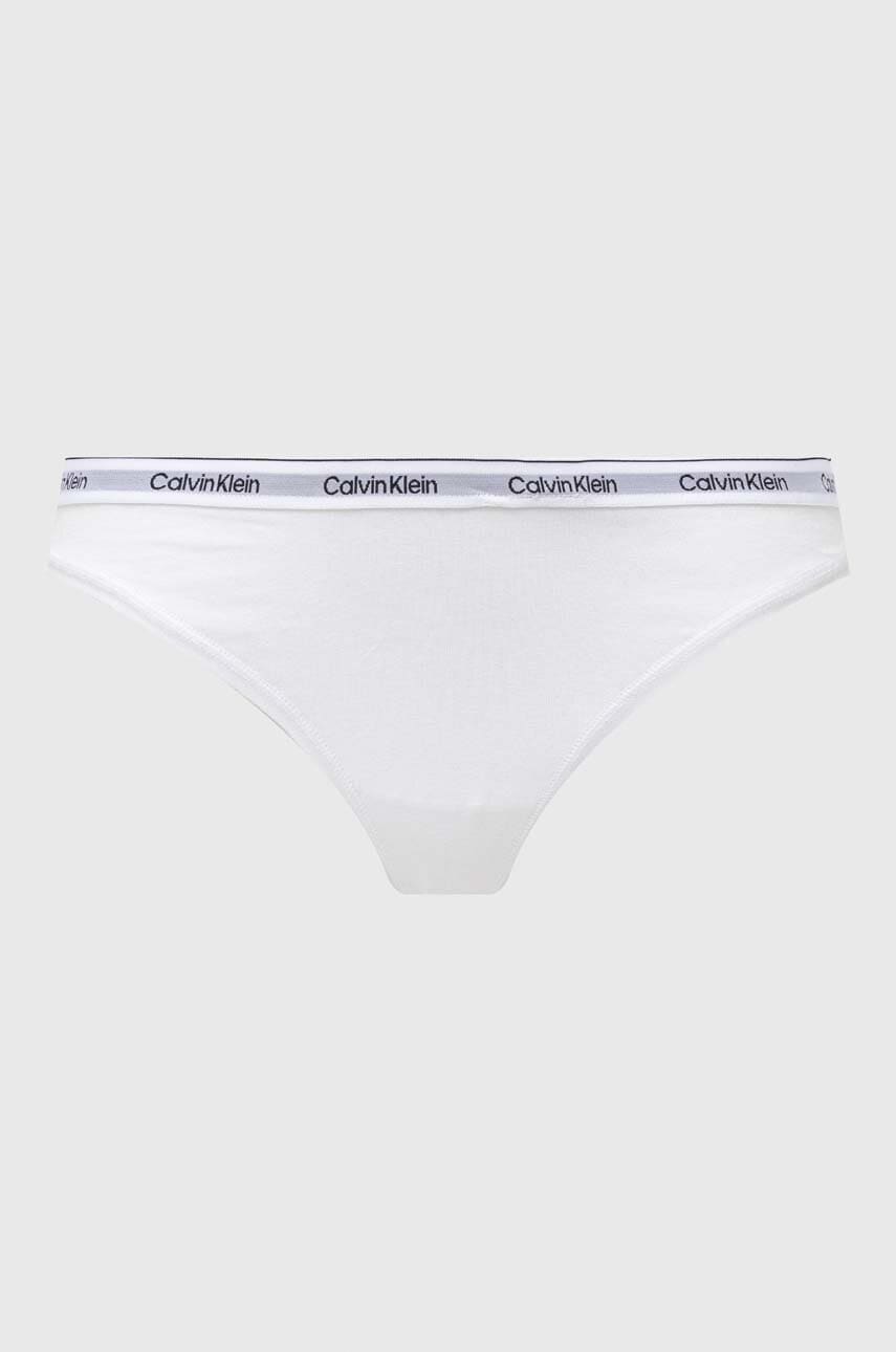 Купити Стринги Calvin Klein Underwear 3-pack колір білий 000QD5209E – головне зображення