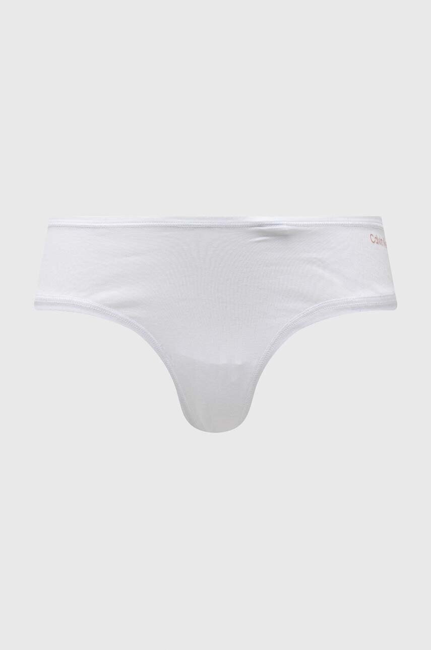 Стринги Calvin Klein Underwear 3-pack колір білий