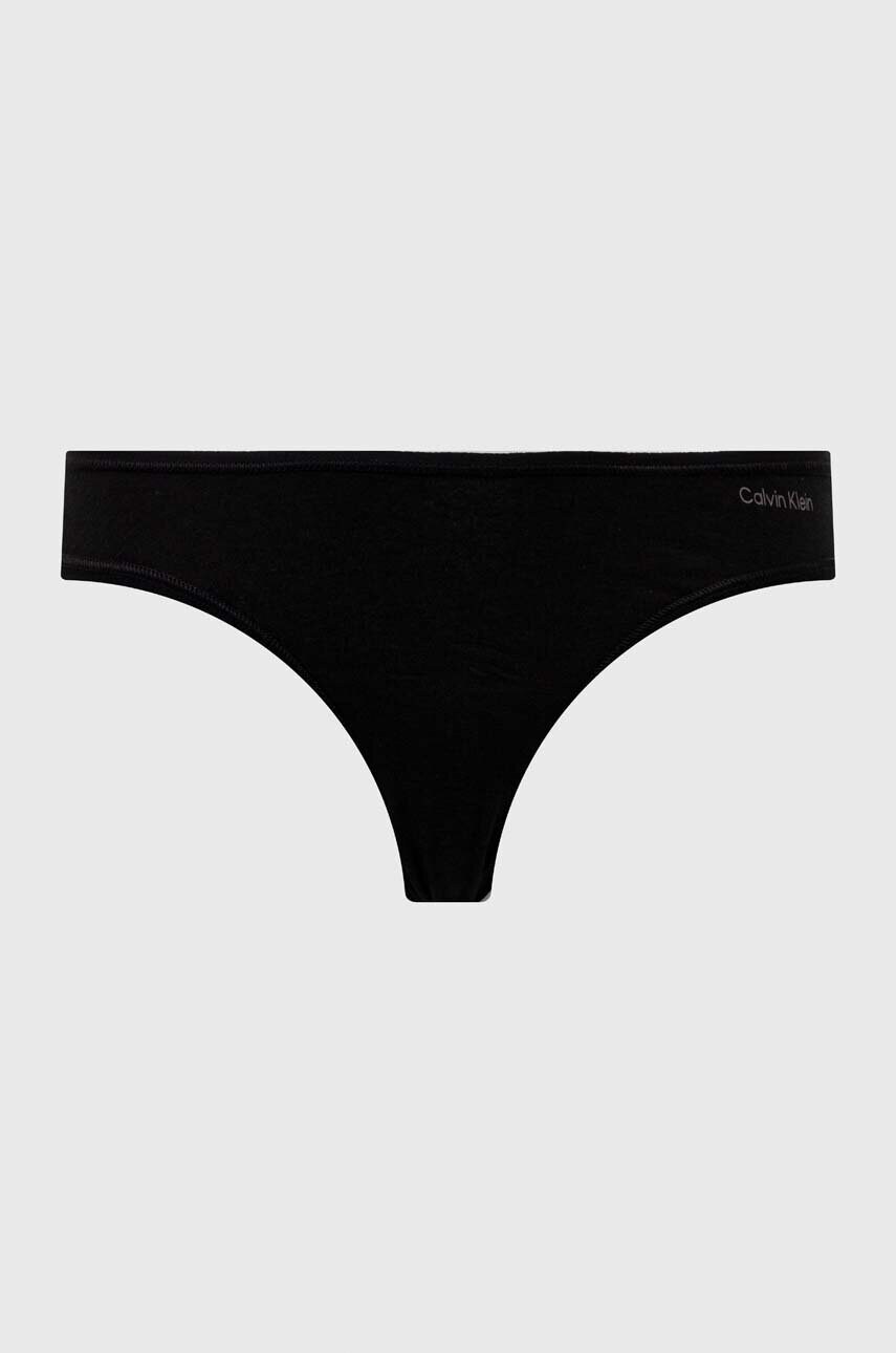 Труси Calvin Klein Underwear 3-pack колір чорний