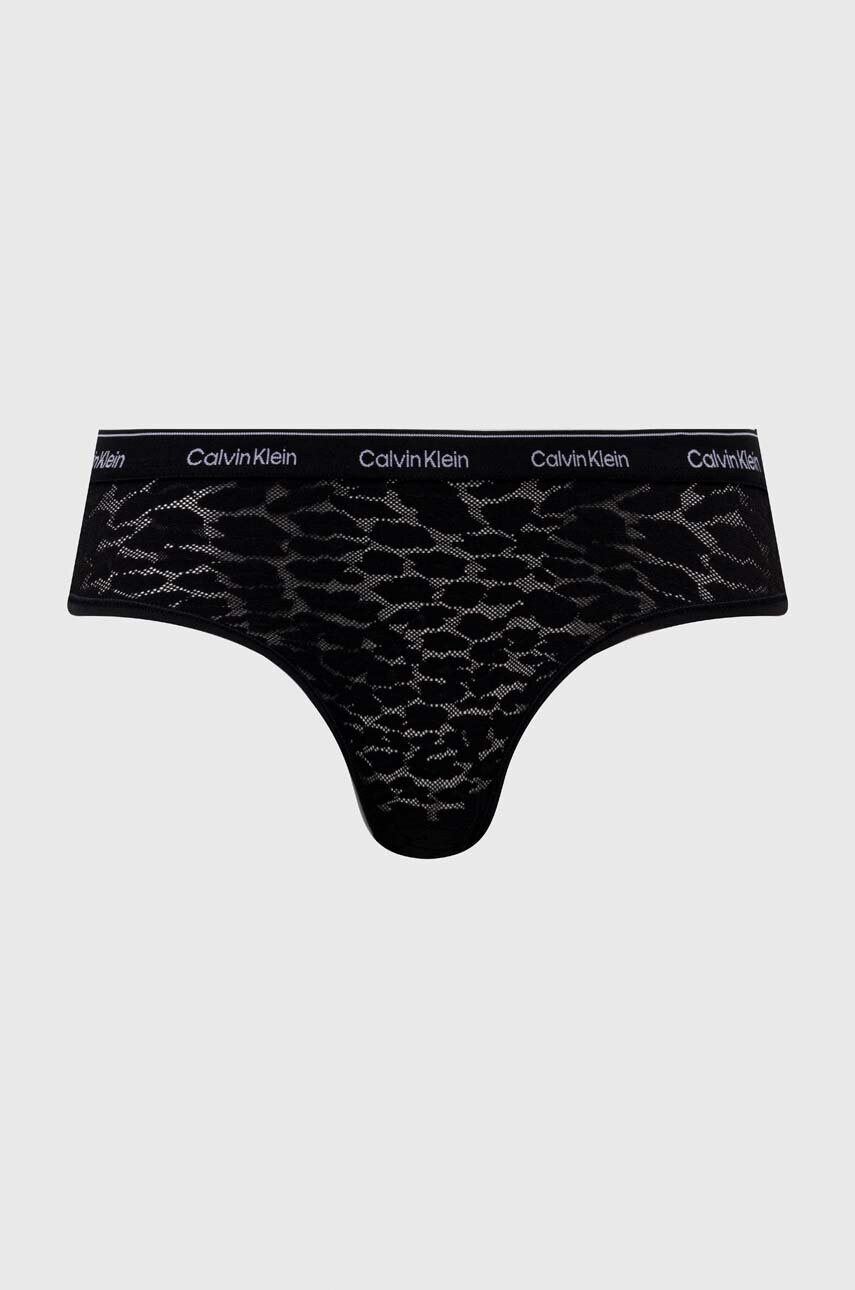 Бразиліани Calvin Klein Underwear 3-pack колір чорний 000QD5225E