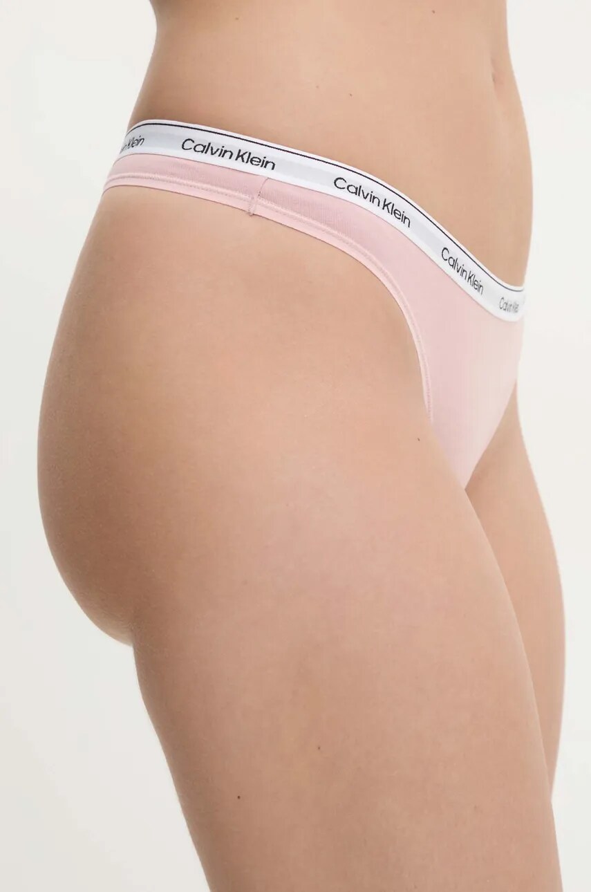 Стринги Calvin Klein Underwear колір чорний 000QD5043E