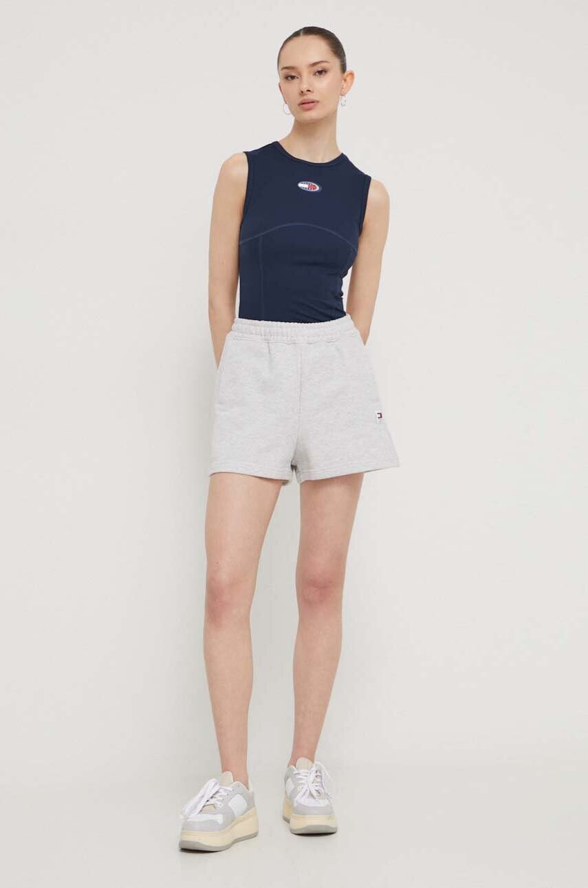 Боді Tommy Jeans жіночі колір синій