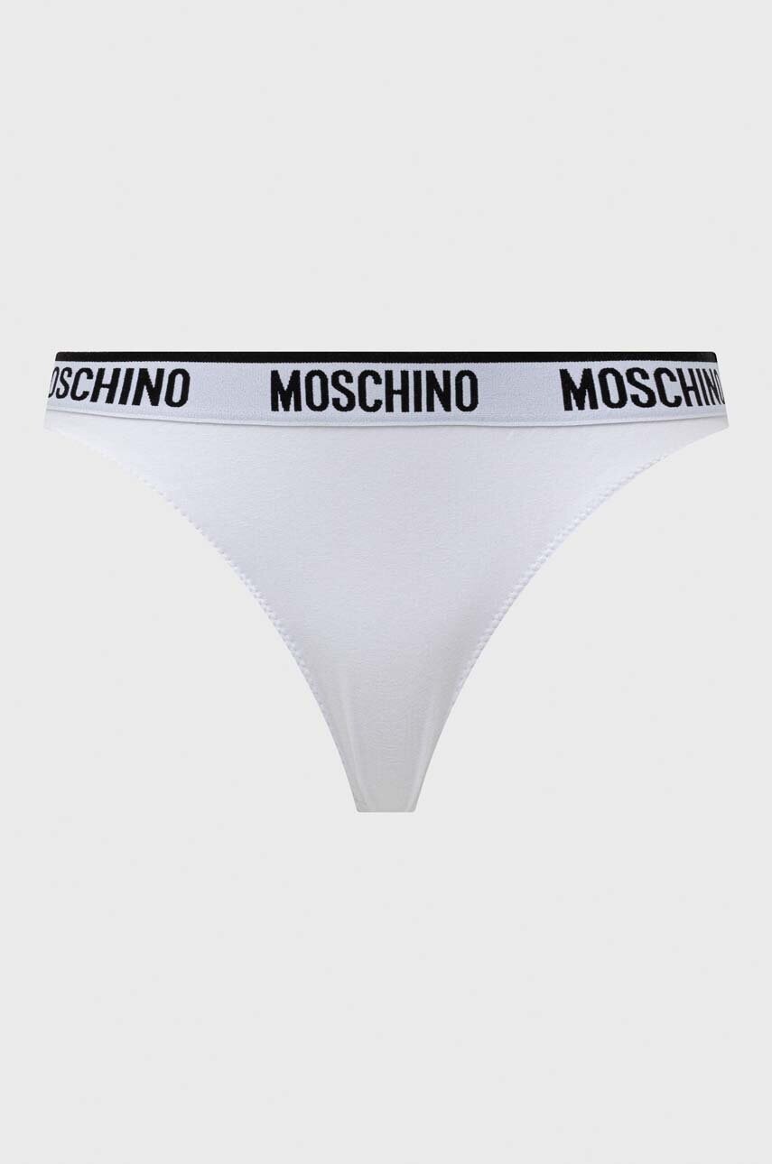 Стринги Moschino Underwear 2-pack колір білий