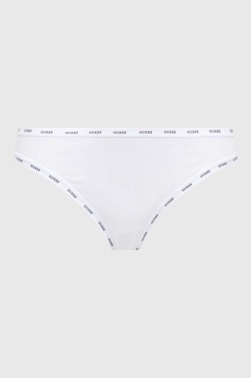 Стринги Guess 3-pack колір білий