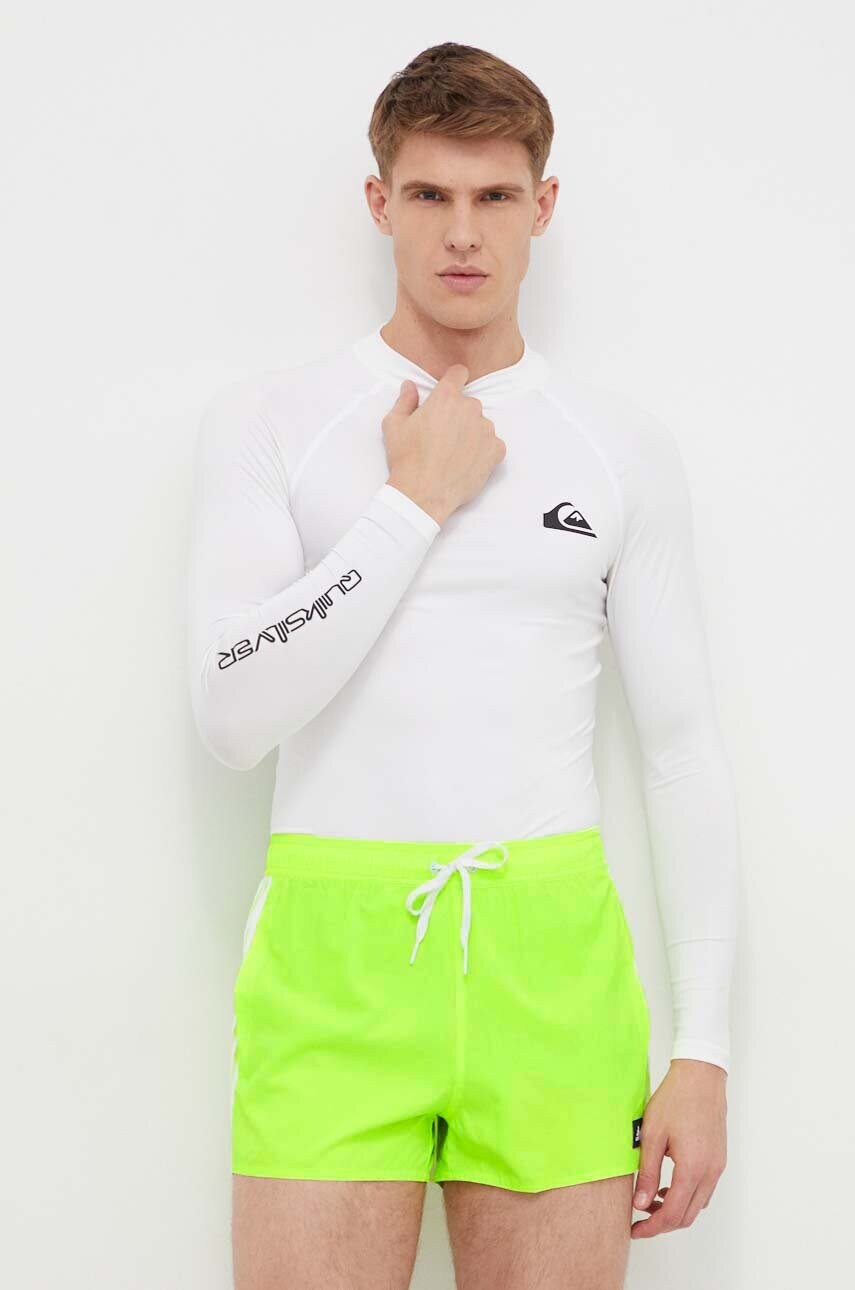 Купальні шорти adidas Performance 3Stripes CLX колір зелений