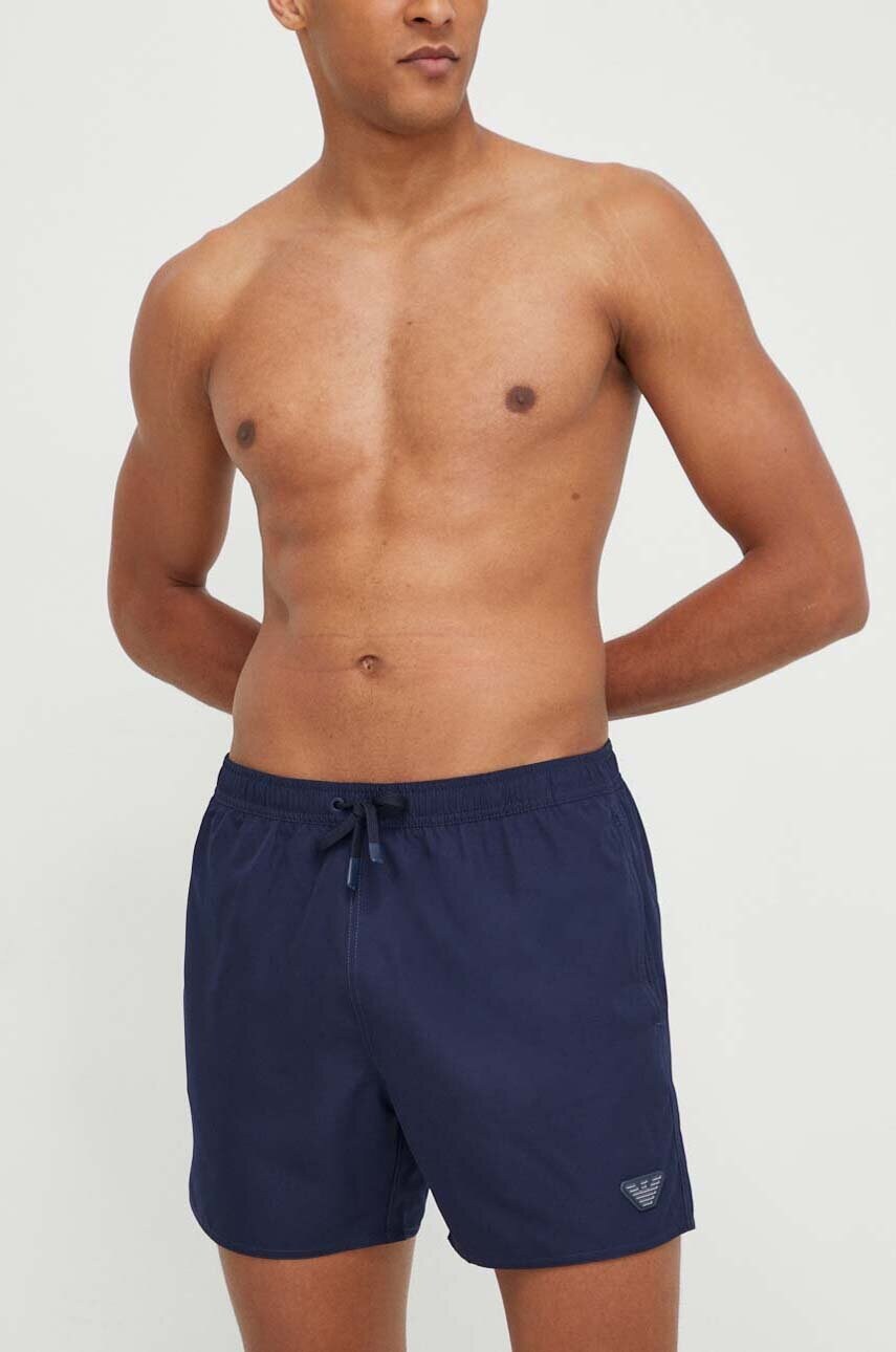 Купальні шорти Emporio Armani Underwear колір синій