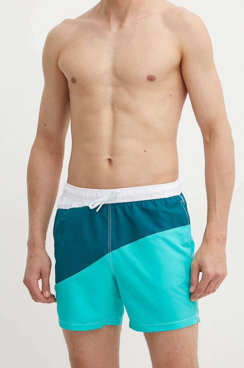 Купальні шорти United Colors of Benetton колір бірюзовий