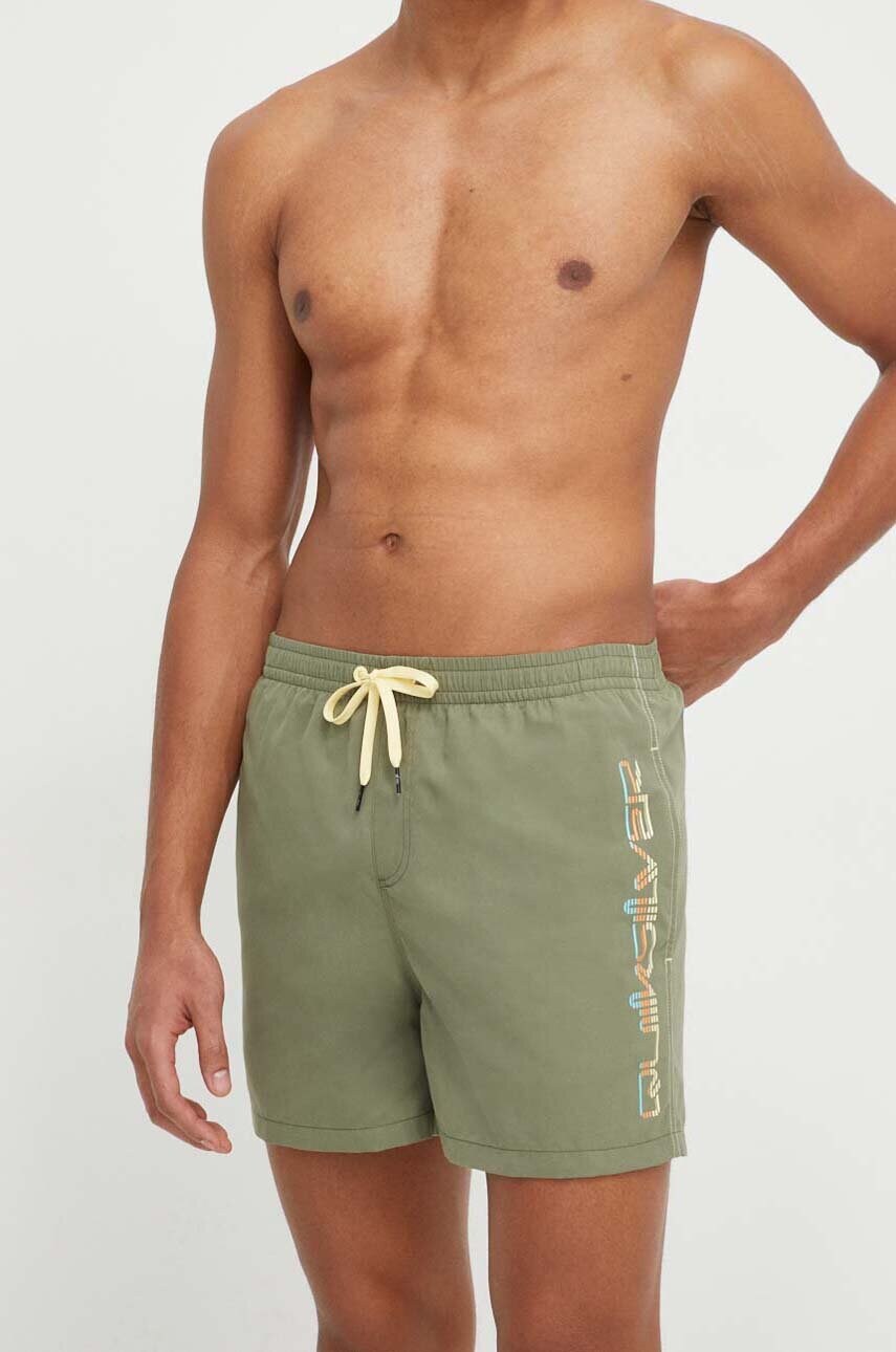 Купальні шорти Quiksilver колір зелений