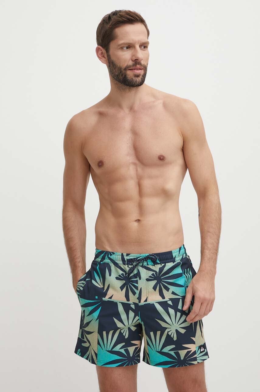 Купальні шорти Quiksilver колір рожевий