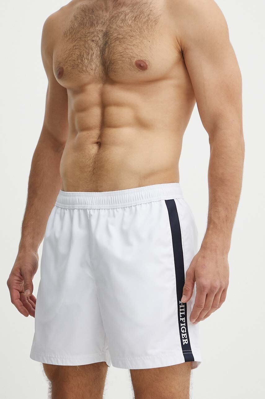 Купальні шорти Tommy Hilfiger колір білий UM0UM03213