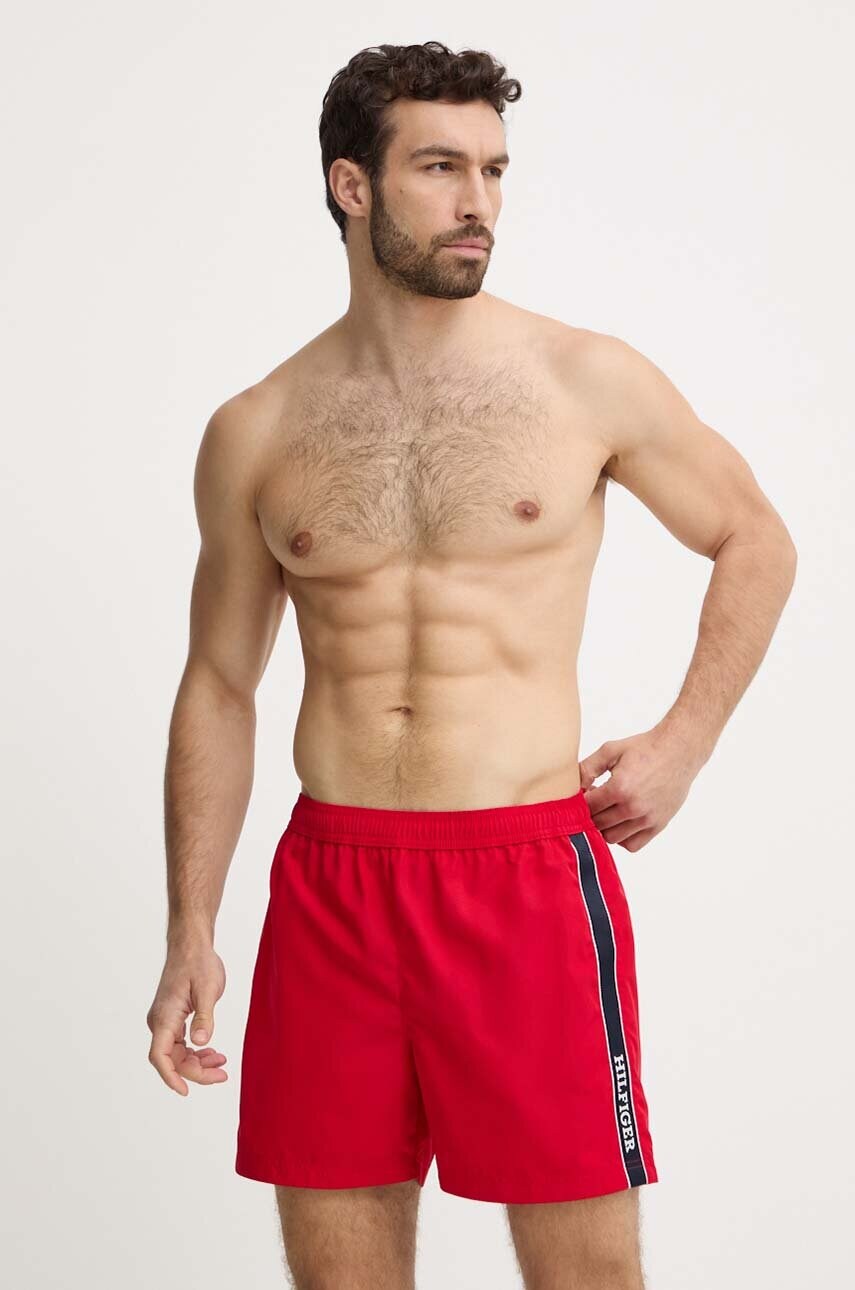 Купальні шорти Tommy Hilfiger колір червоний UM0UM03213