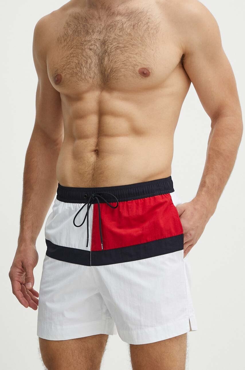 Купальні шорти Tommy Hilfiger колір білий UM0UM03259