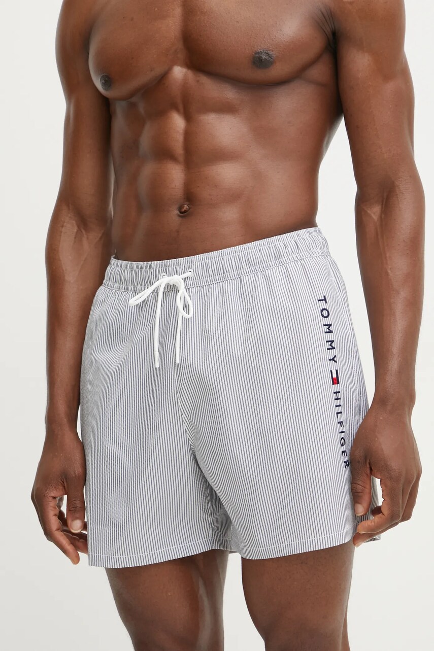 Купальні шорти Tommy Hilfiger колір білий UM0UM03265
