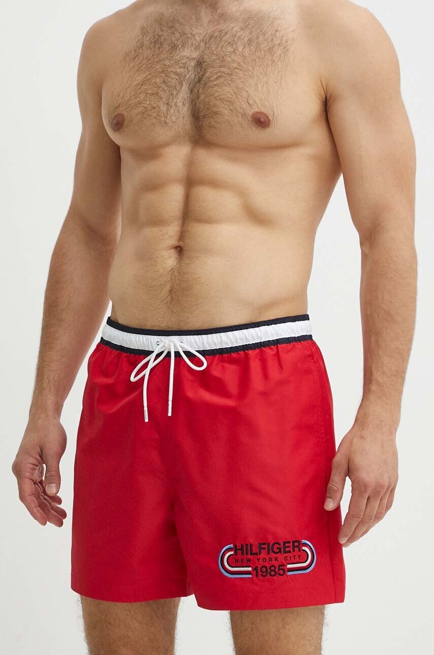 Купальні шорти Tommy Hilfiger колір червоний UM0UM03287
