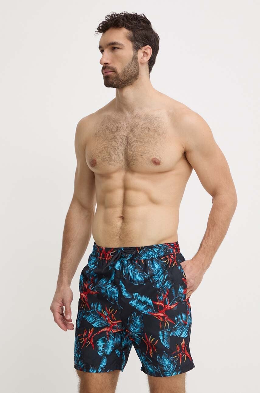 Купальні шорти Superdry колір синій