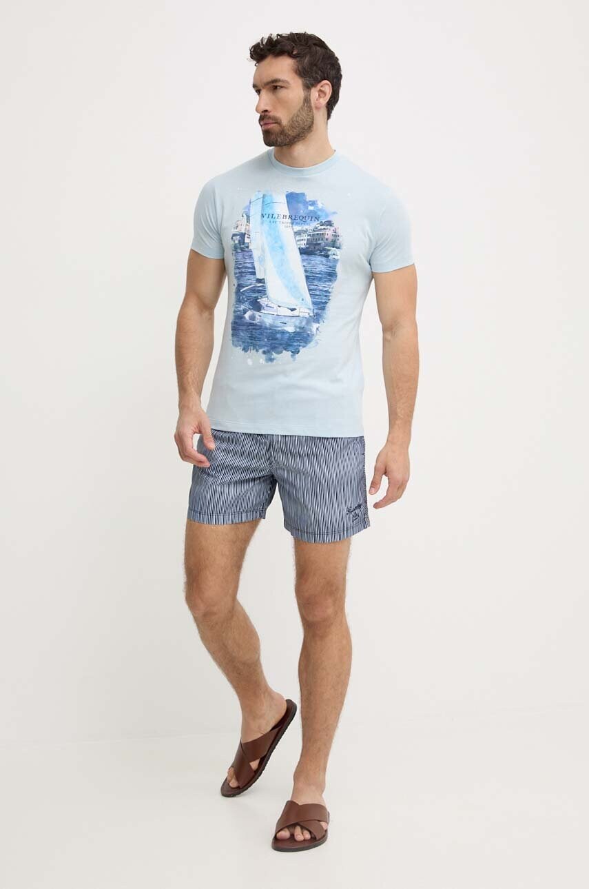 Купальні шорти Superdry колір синій