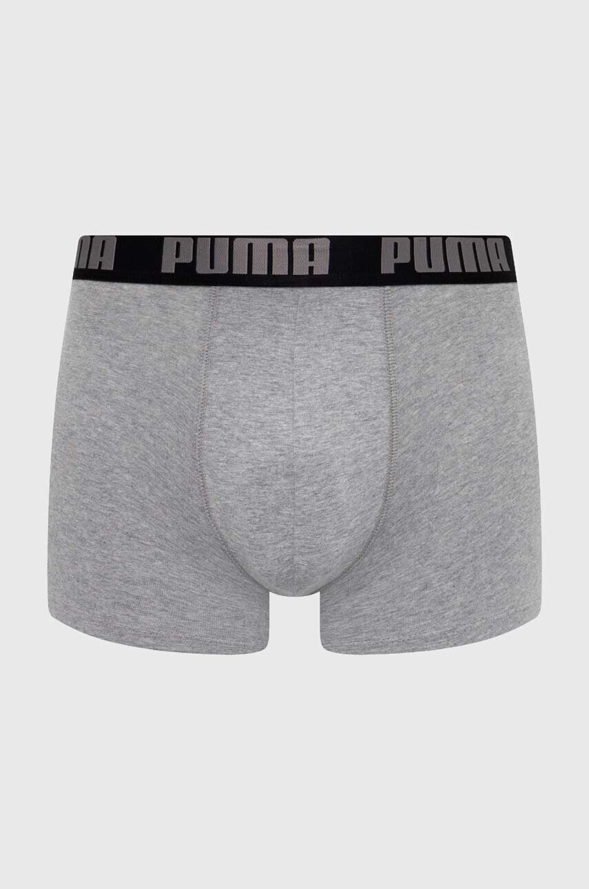 Боксери Puma 2-pack чоловічі колір сірий 938320