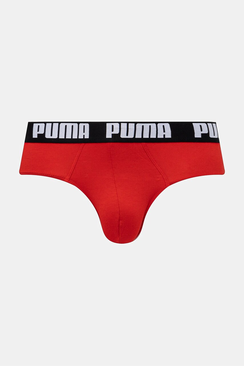 Сліпи Puma 2-pack чоловічі колір червоний 938322