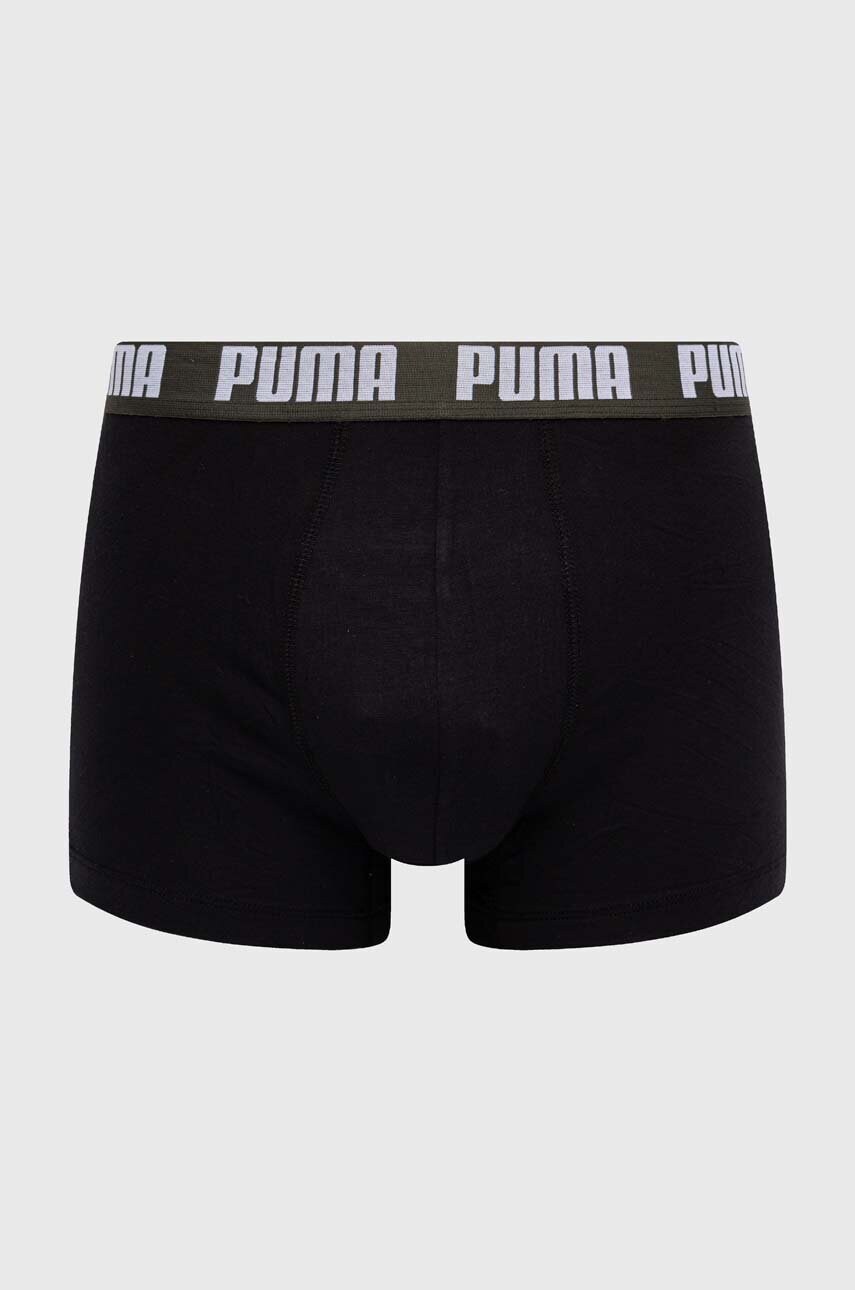 Боксери Puma 2-pack чоловічі колір зелений 938324