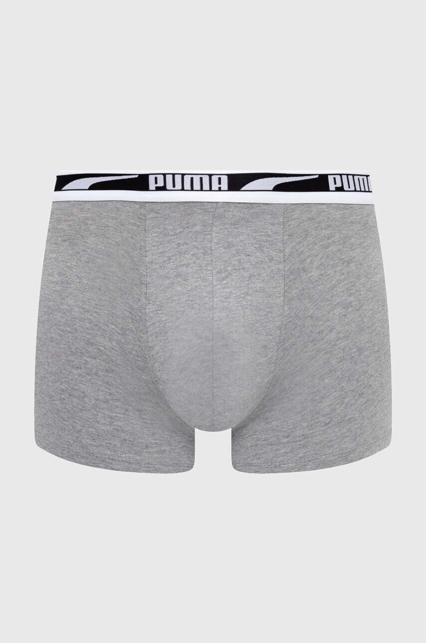 Боксери Puma 2-pack чоловічі колір сірий 938325