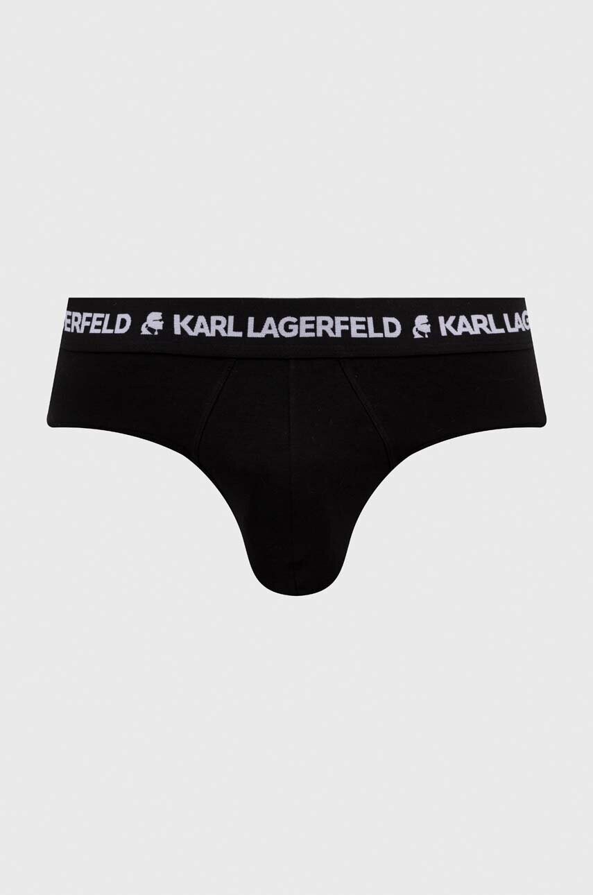 Сліпи Karl Lagerfeld 3-pack чоловічі колір чорний