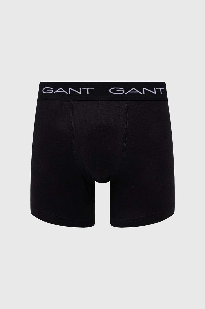 Боксери Gant 3-pack чоловічі колір чорний