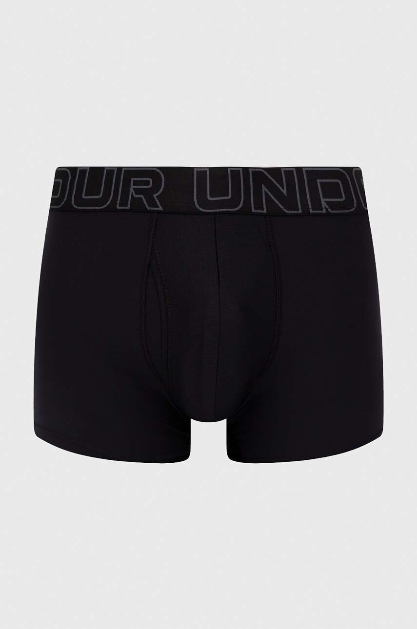 Боксери Under Armour 3-pack чоловічі колір чорний