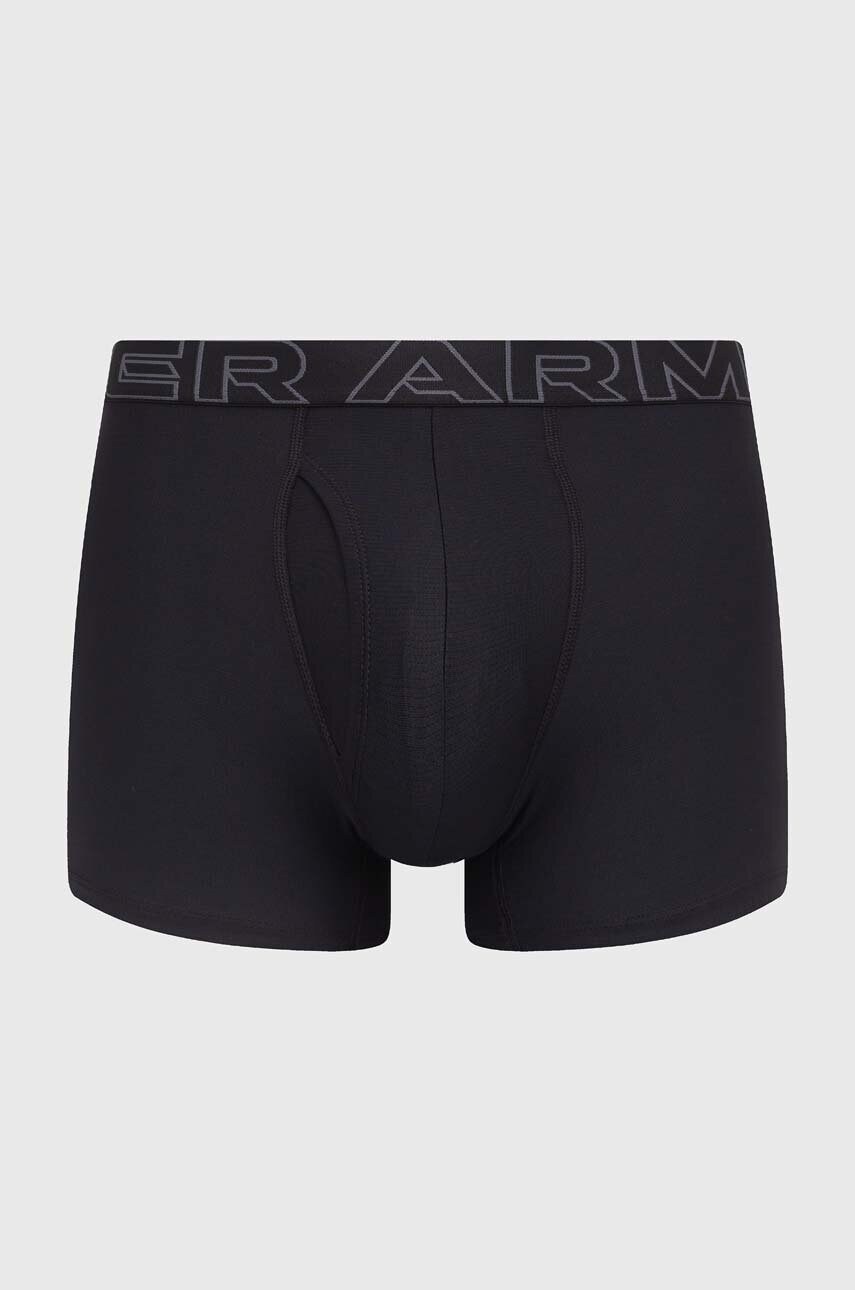Боксери Under Armour 3-pack чоловічі колір чорний