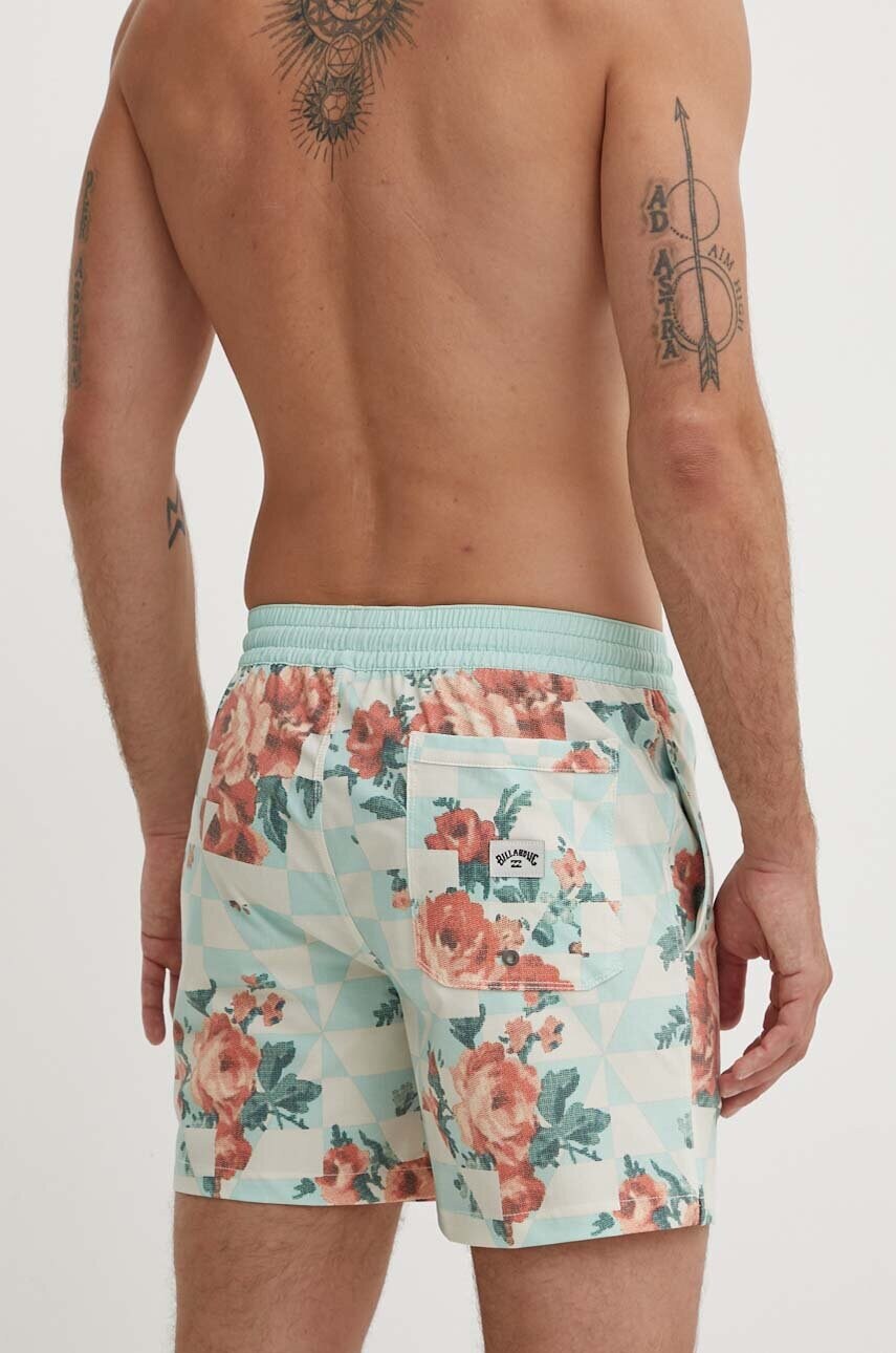 Купальні шорти Billabong GOOD TIMES колір бірюзовий ABYJV00135