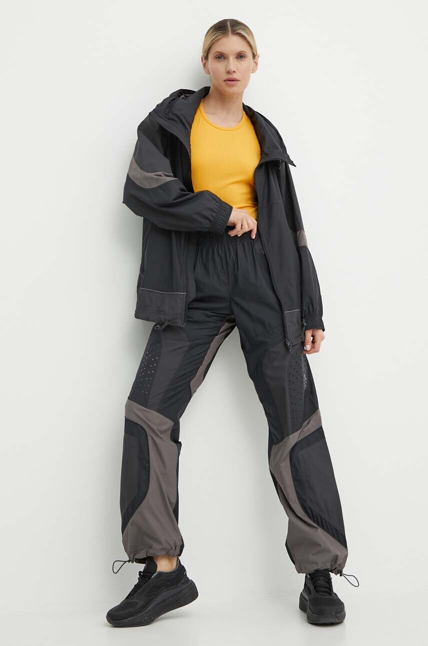 Вітровка adidas by Stella McCartney колір чорний перехідна oversize IN3619