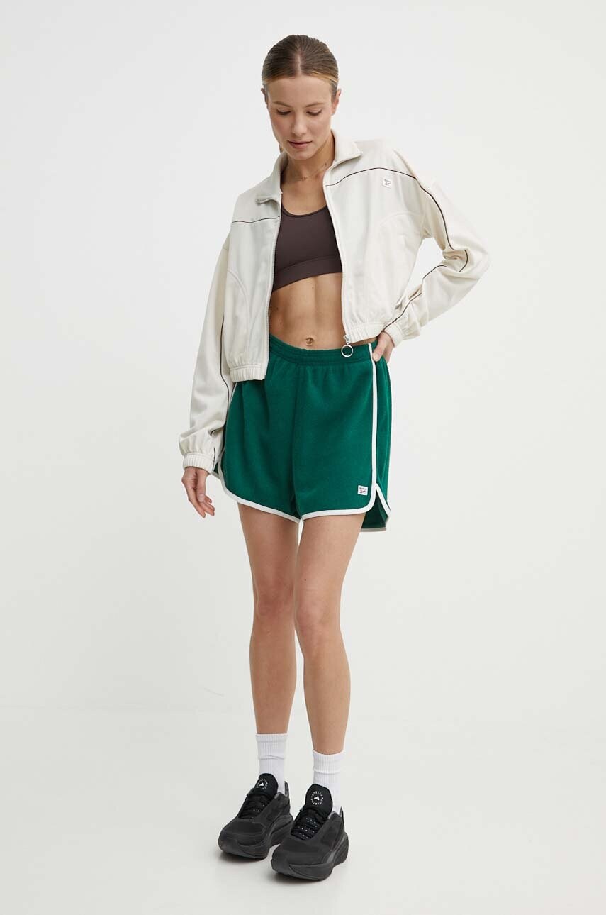 Кофта Reebok Classic Basketball жіноча колір бежевий однотонна 100076243