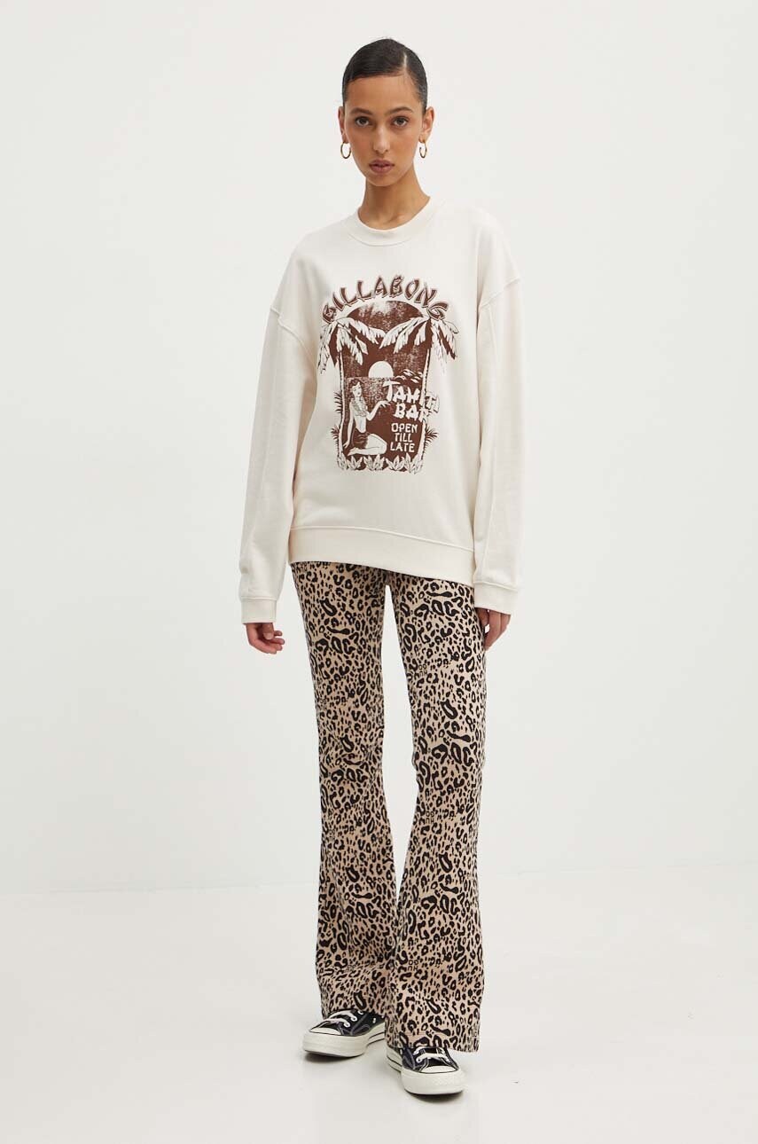 Кофта Billabong ALOHA жіноча колір бежевий з аплікацією EBJFT00128