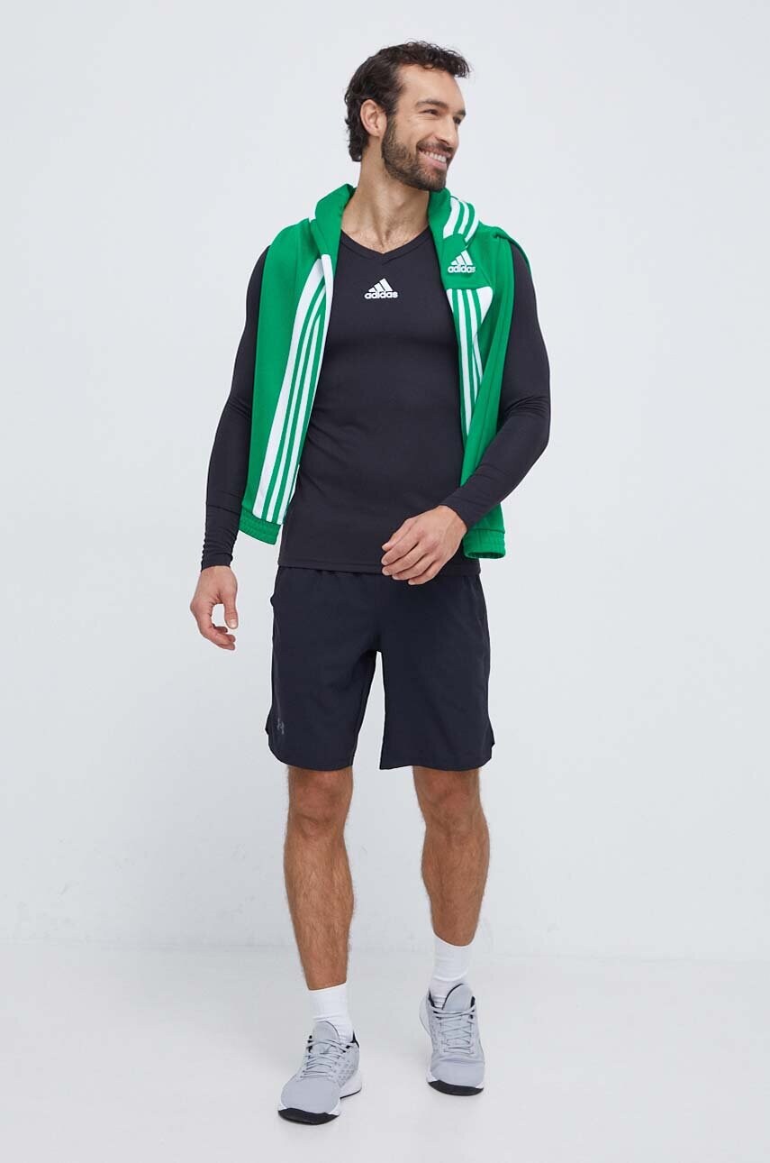 Тренувальна кофта adidas Performance Squadra 21 колір зелений з аплікацією