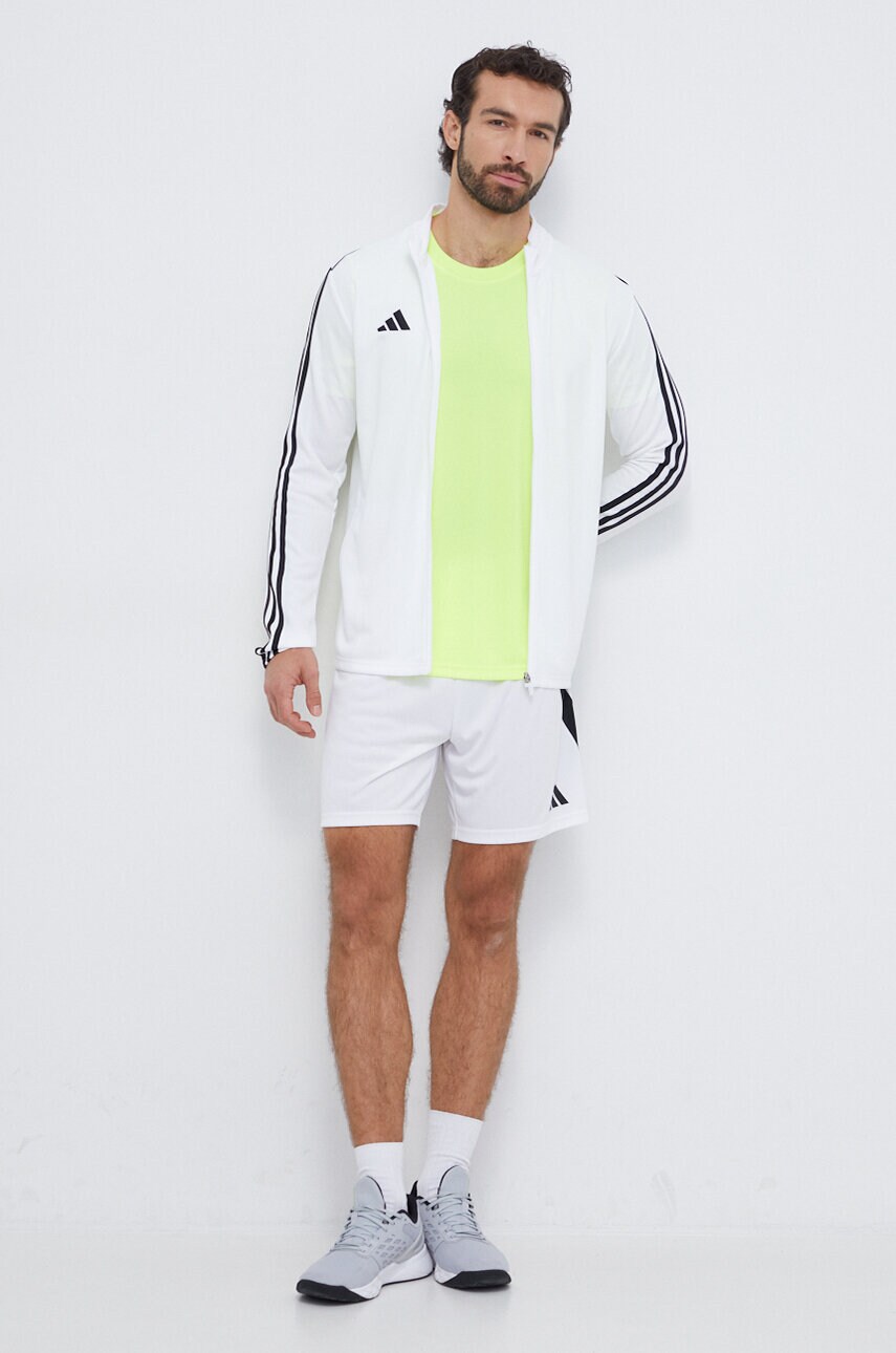 Тренувальна кофта adidas Performance Tiro 23 колір білий з аплікацією
