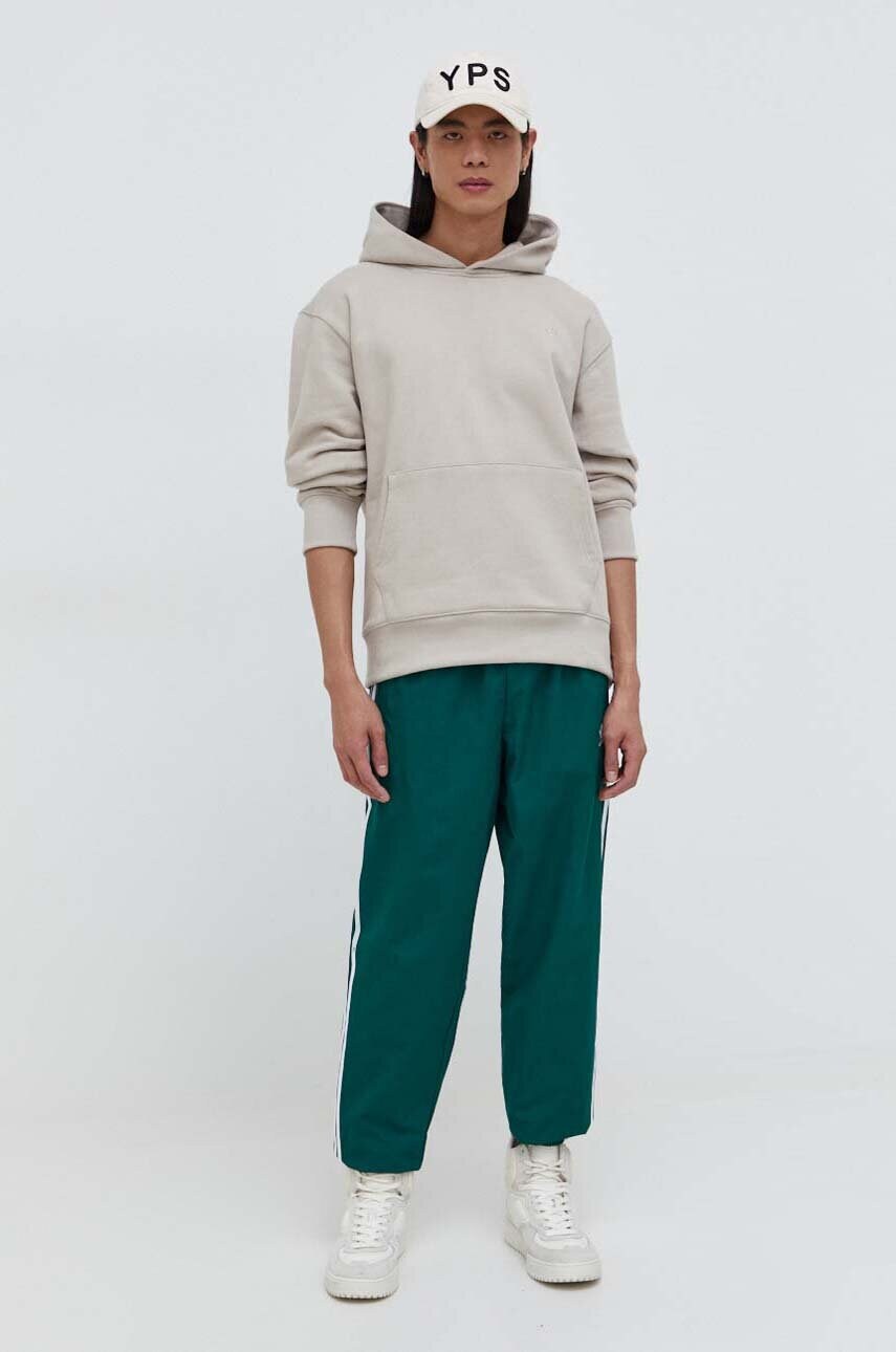 Спортивні штани adidas Originals Adicolor Woven Firebird Track Top колір зелений з аплікацією IT2497