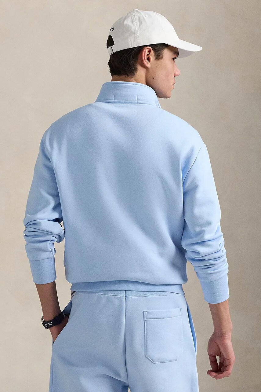Кофта Polo Ralph Lauren чоловіча колір білий з принтом 710835766