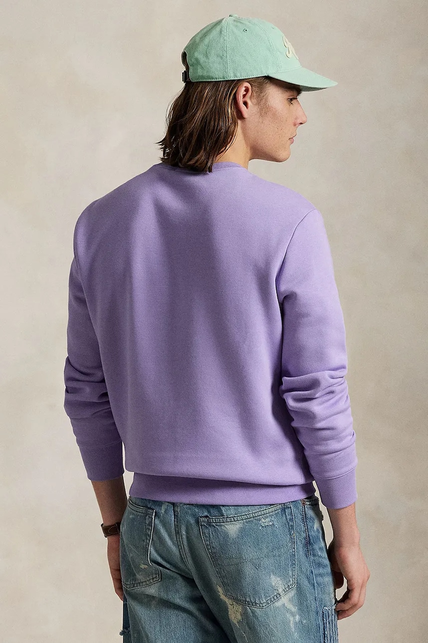 Кофта Polo Ralph Lauren чоловіча колір білий з принтом 710835770