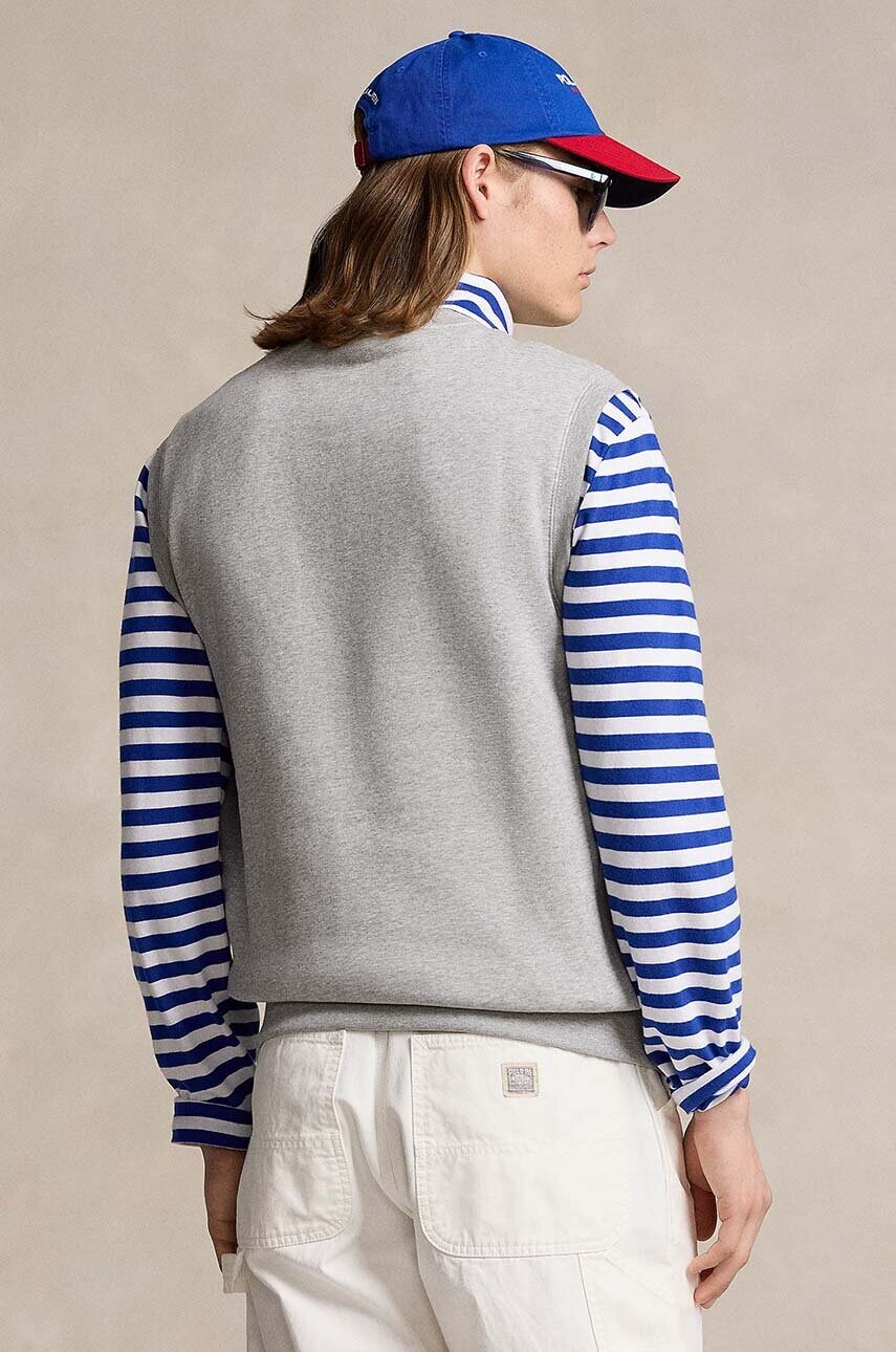 Футболка Polo Ralph Lauren колір сірий
