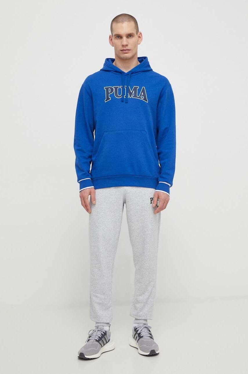 Кофта Puma чоловіча з капюшоном з принтом