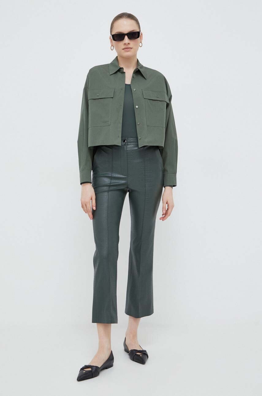 Лонгслів Max Mara Leisure жіночий колір зелений