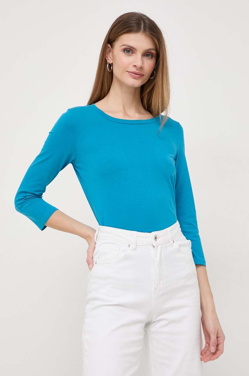 Лонгслів Weekend Max Mara жіночий колір зелений