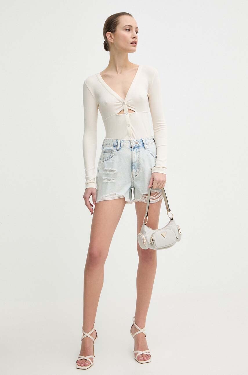 Лонгслів Pinko жіночий колір бежевий 103570 A1X4