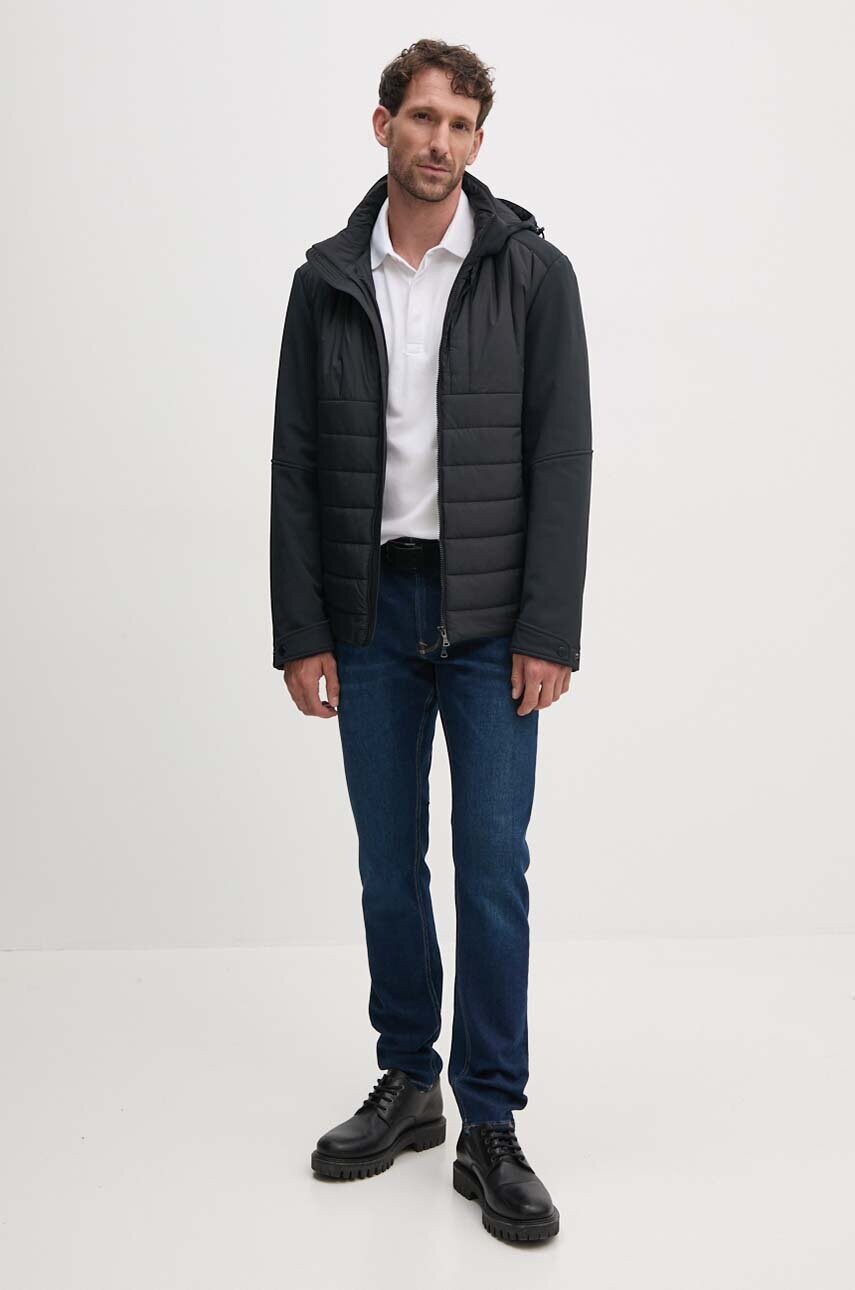 Лонгслів Lacoste чоловічий колір білий однотонний PH2481
