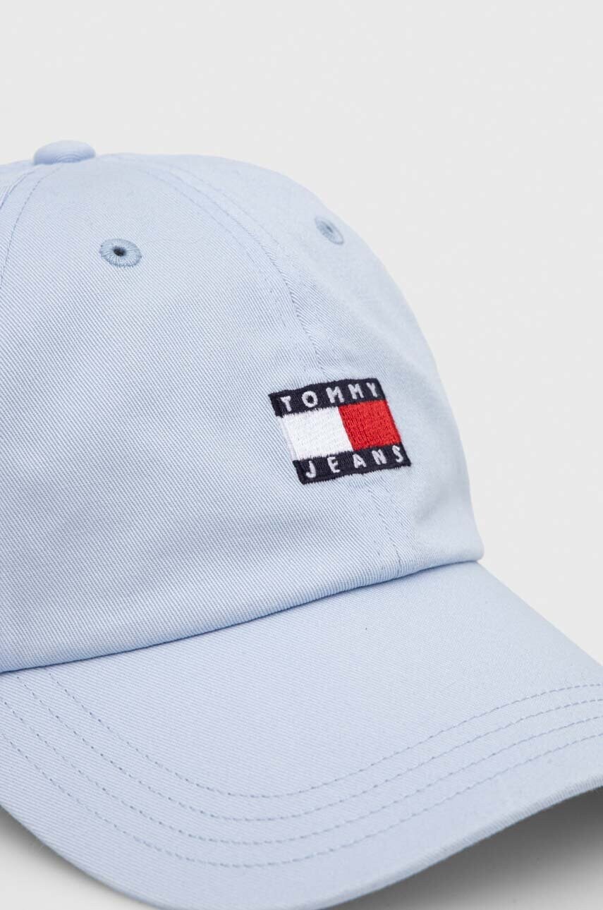 Бавовняна бейсболка Tommy Jeans з аплікацією