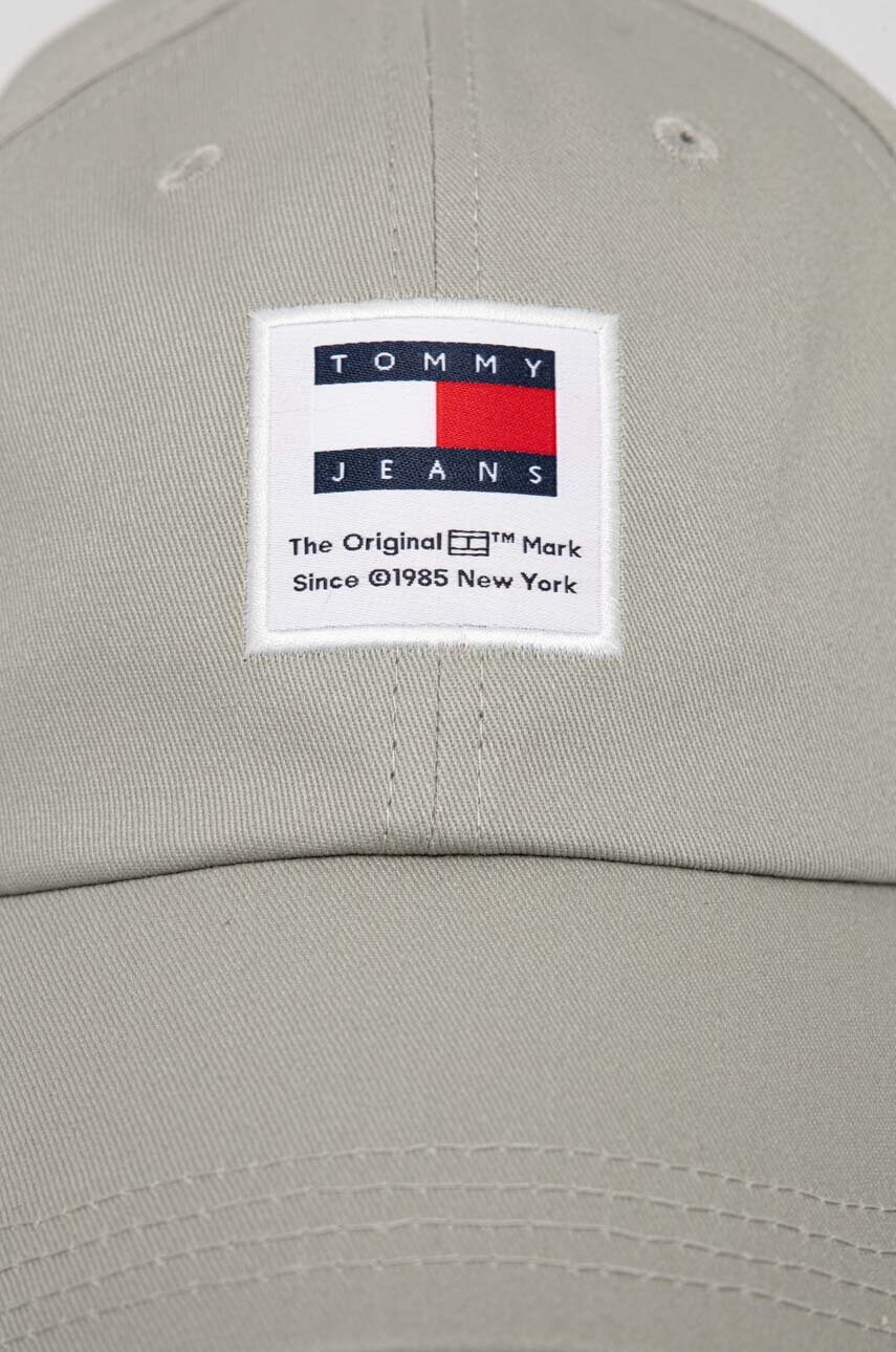 Бавовняна бейсболка Tommy Jeans з аплікацією